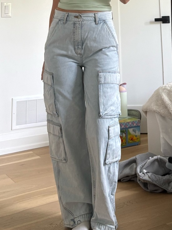 Denim Forum Denim - Denim Forum Light Blue High-Rise Jeans